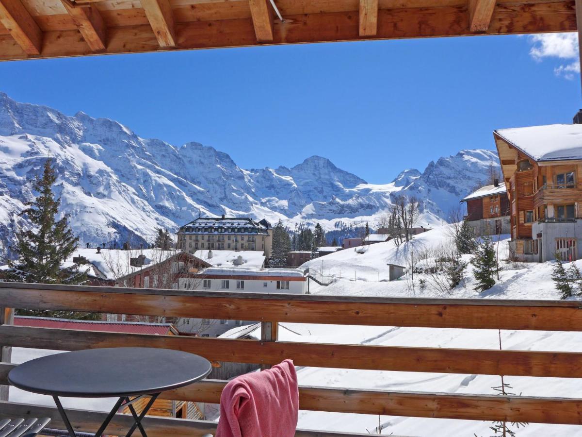 Apartment Gloria Sued By Interhome Mürren Dış mekan fotoğraf